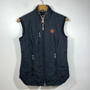 Arista Equestrian Soft Shell Vest Size S Black Women’s Riding Vest EUC